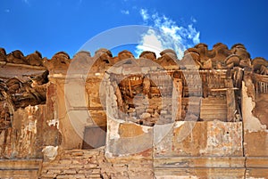 Tejado destruido en belchite photo