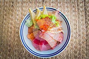 Tekka donburi / Japanese food