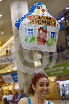 Tel-Aviv -airoport - 21 July - Israel, 2014