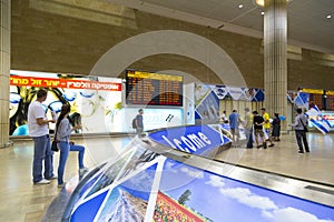 Tel-Aviv -airoport - 21 July - Israel, 2014