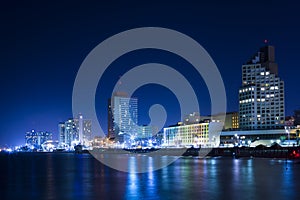 Tel Aviv City At Night, Tel Aviv City At Night,