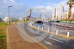 Tel Aviv coastal area.