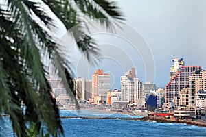 Tel Aviv coastline