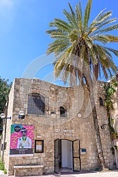 TEL AVIV, ISRAEL - APRIL, 2017: museum of antiquities Jaffa Museum, archeological museum located in the Old Saraya House in the