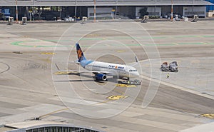 Israir Airlines Aircraft  / Airplane In Ben Gurion Airport, Tel Aviv, Israel