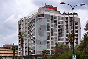 Carlton Hotel located by the beach of Tel Aviv, Israel