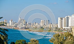 Tel Aviv Skyline photo