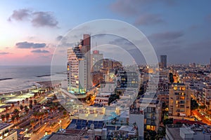 Tel Aviv skyline, Israel