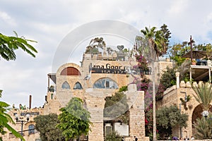 The house - museum of Ilana Goor is located on the top floor of one of the houses in the old city of Yafo, in Tel Aviv - Yafo city