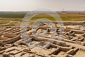 Tel Be`er Sheva Archeological Site, Israel