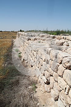 Tel Lachish Palace Wall Ruins