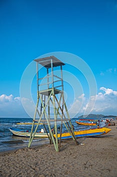 TELA, HONDURAS - Jan 03, 2020: The town of Tela