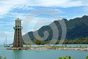 Telaga Horbour Lighthouse Langkawi Island, Malaysia