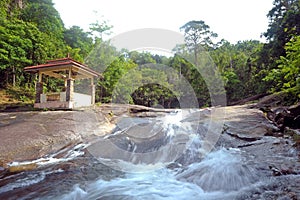 Telaga Tujuh Waterfalls in Langkawi