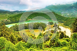 Telaga Warna and Cisaat