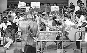 Telangana Protest