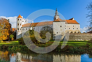 Telc castle in Czech Republic