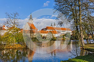 Telc castle in Czech Republic