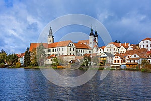 Telc castle in Czech Republic