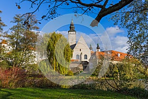 Telc castle in Czech Republic