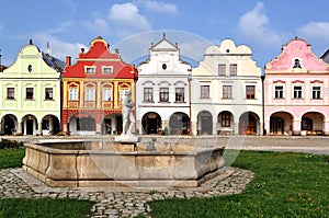 Telc town, Czech Republic Telc town, Czech Republi