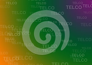 Telco Telecom mobile fixed business texture green grey magenta
