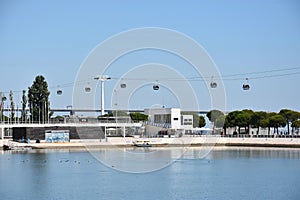 Telecabine Lisboa in Lisbon, Portugal