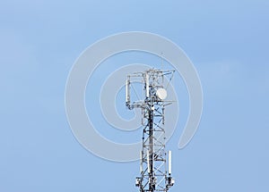 Telecom gsm antenna tower