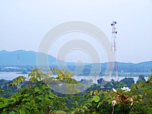 Telecom microwave tower