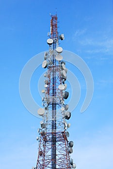 Telecom tower photo