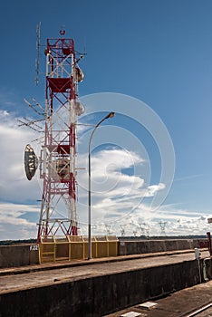 Telecom Transmission Tower Itaipu