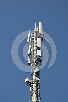 Telecommunication antenna of 4G and 5G network