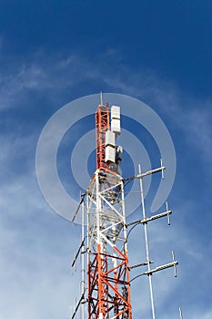 Telecommunication antenna mast or mobile tower