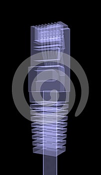 Telecommunication cable RJ45