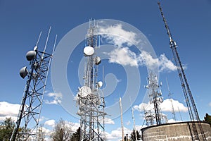 Telecommunication & cell towers technology.