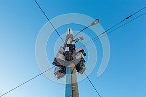 Telecommunication equipment, radio panel antennas, outdoor remote radio units, power cables, coaxial cables, optic