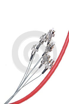 Telecommunication fiber optical patch cords fc