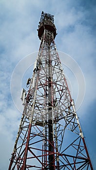 Telecommunication mast TV antennas wireless technology