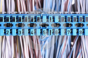 Telecommunication and Network Equipment, Main Distribution Frames with Cable