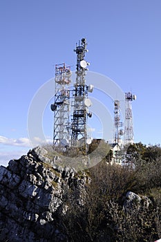 Telecommunication repeaters photo