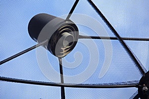 Telecommunication satellite dish