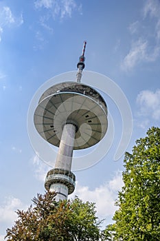 Telecommunication Tower on Bungsberg, Schleswig-Holstein, Germany