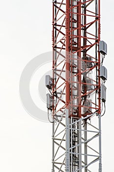 Telecommunication Tower.Cell Phone Signal Tower