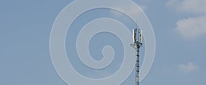 Telecommunication Tower.Cell Phone Signal Tower