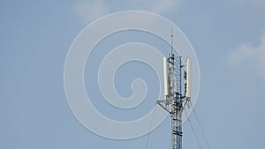 Telecommunication Tower.Cell Phone Signal Tower