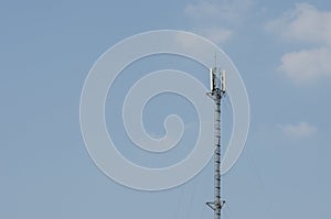 Telecommunication Tower.Cell Phone Signal Tower
