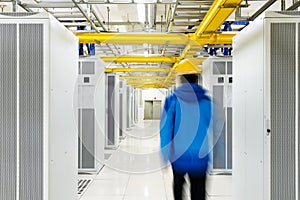 Telecommunication unit in telecommunication room