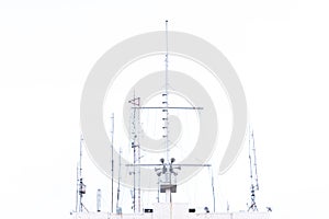 Telecommunications antenna for radio