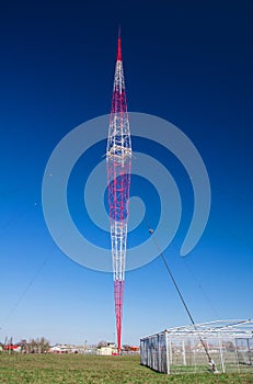 Telecommunications mast tower