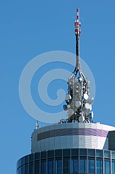 Telecommunications tower photo